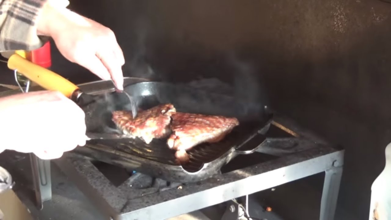 Iberico Presa aus der Pfanne
