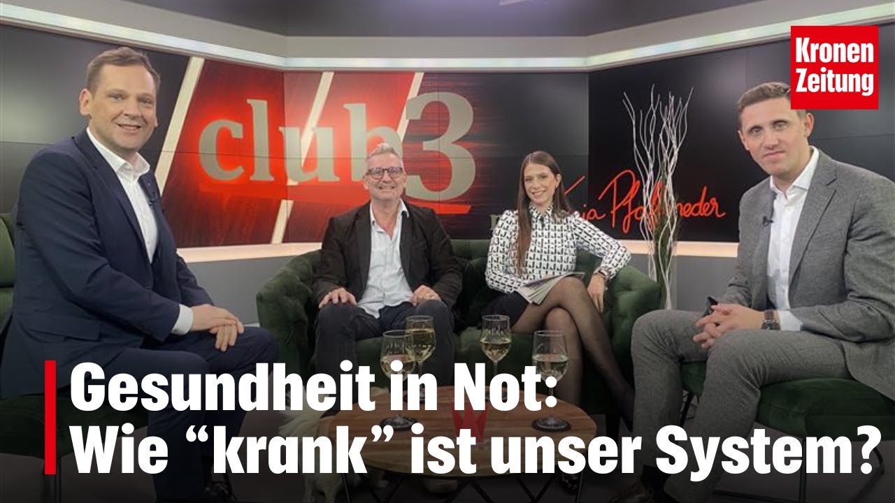 Gesundheit in Not: Wenn Versorgung versagt und Leid sichtbar wird! | krone.tv CLUB 3