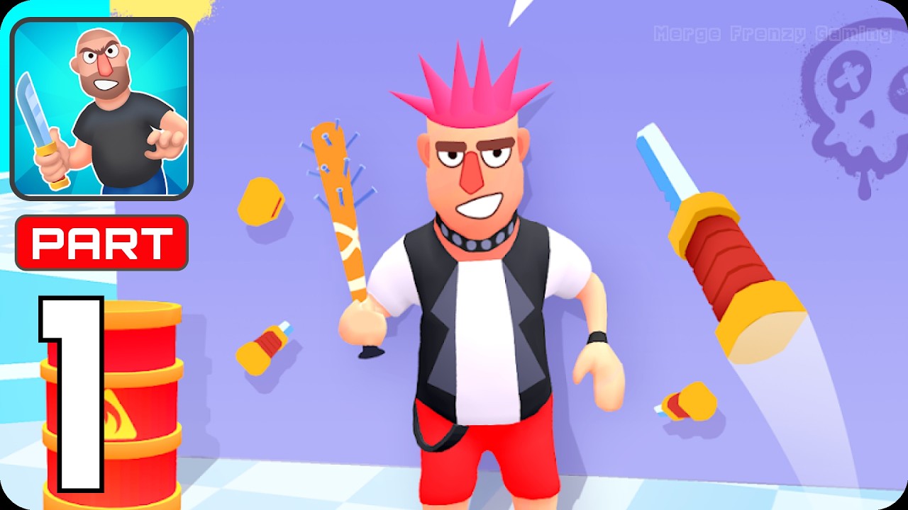 Hit Master 3D - Knife Assassin | All Levels Gameplay Walkthrough Ep 001 (iOS, Android)