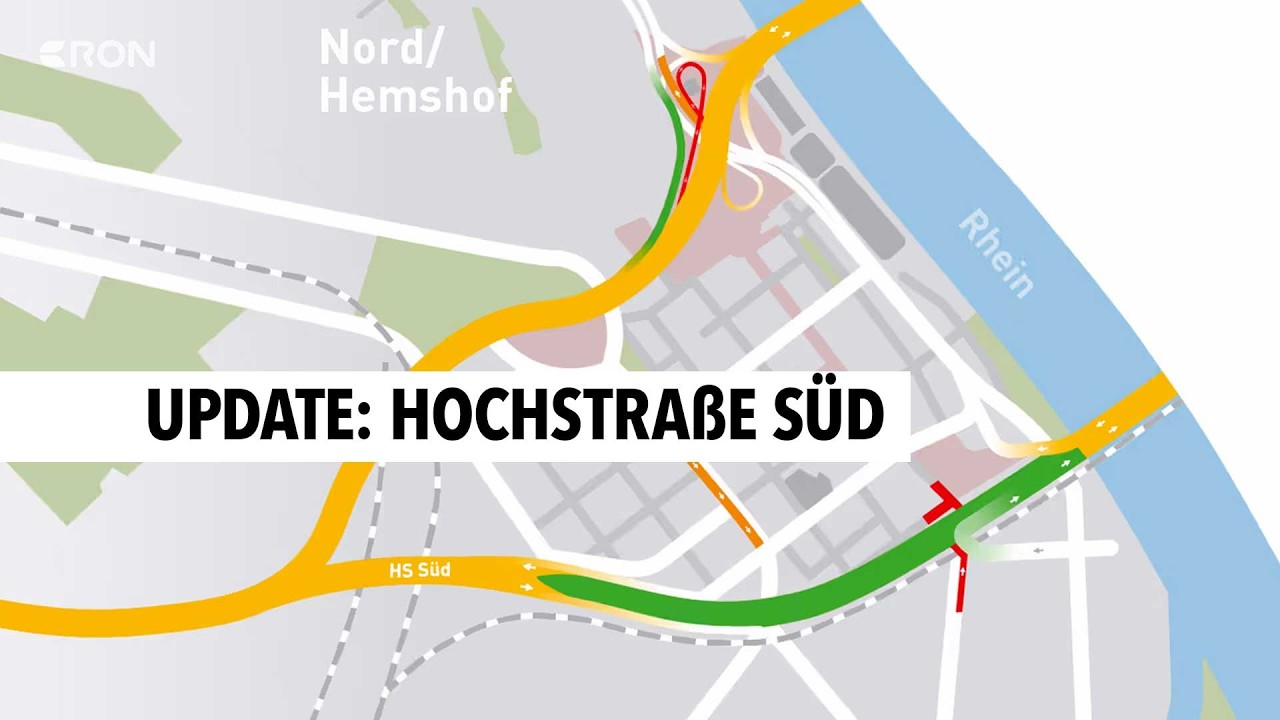 Ab Juli soll die B37 in Ludwigshafen wieder befahrbar sein | RON TV