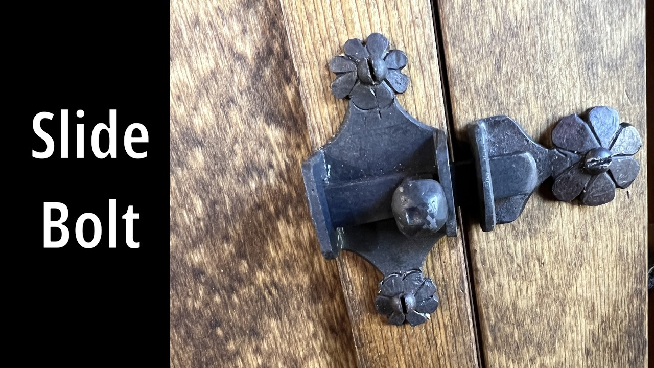 Blacksmithing - Making small Slide Bolts