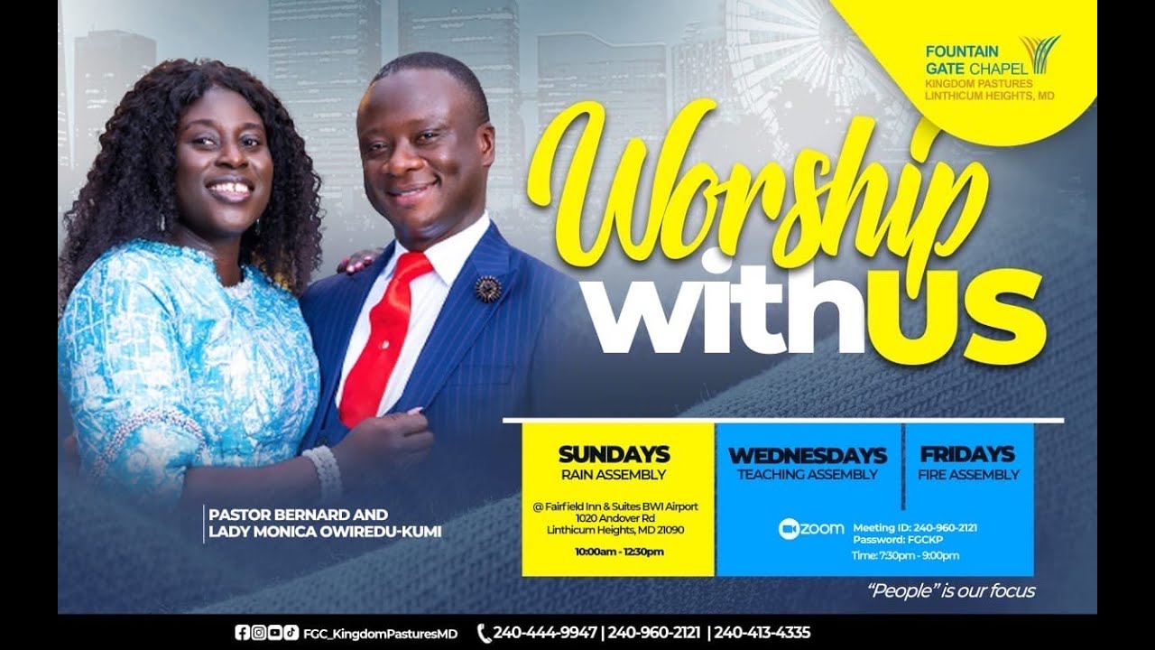 Rain Assembly with Pastor Bernard Owiredu-Kumi - 03/1/2026