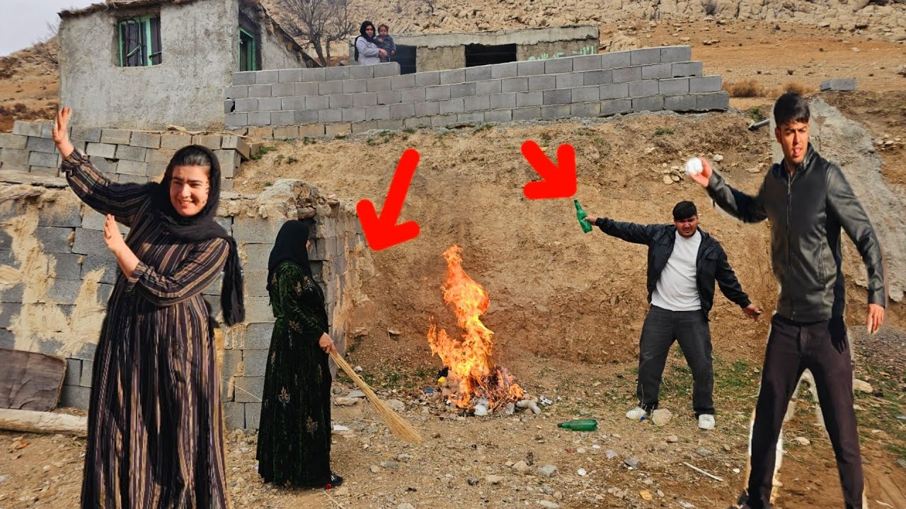 Maryam's hard life in the snowy mountains with her family