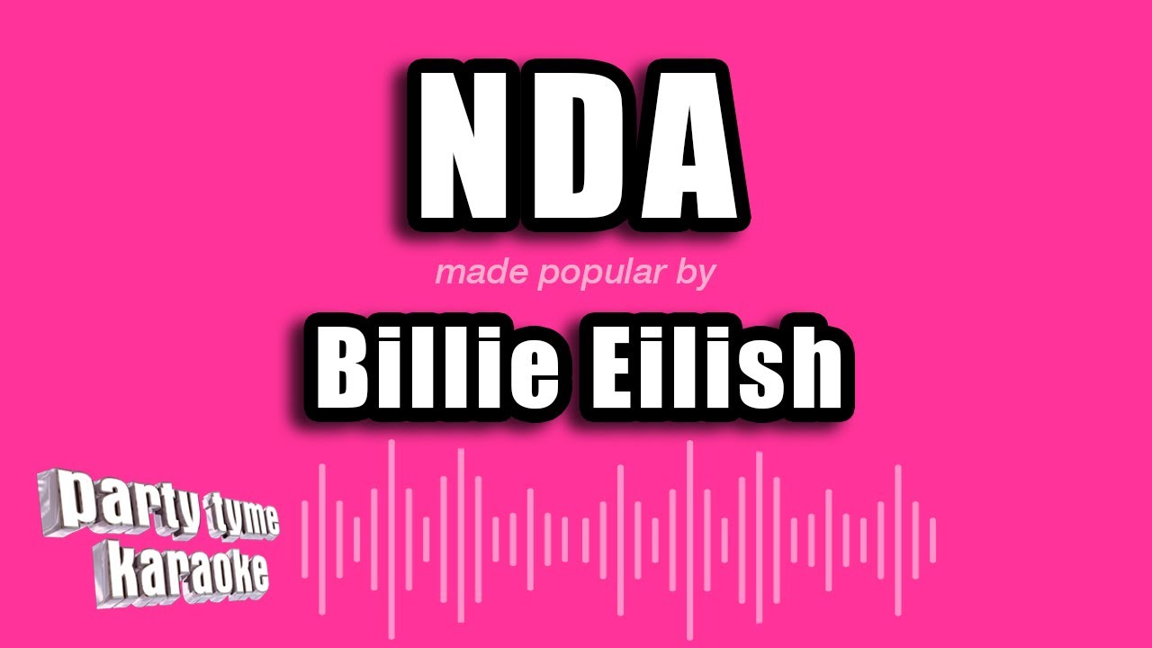 Billie Eilish - NDA (Karaoke Version)