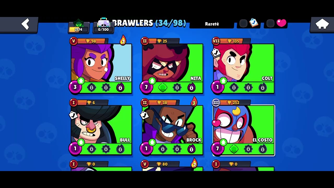 Vidéo Brawl Stars compte secret + mes 3 projets Brawl Stars + je joue (ma dernière vidéo bs date 7m