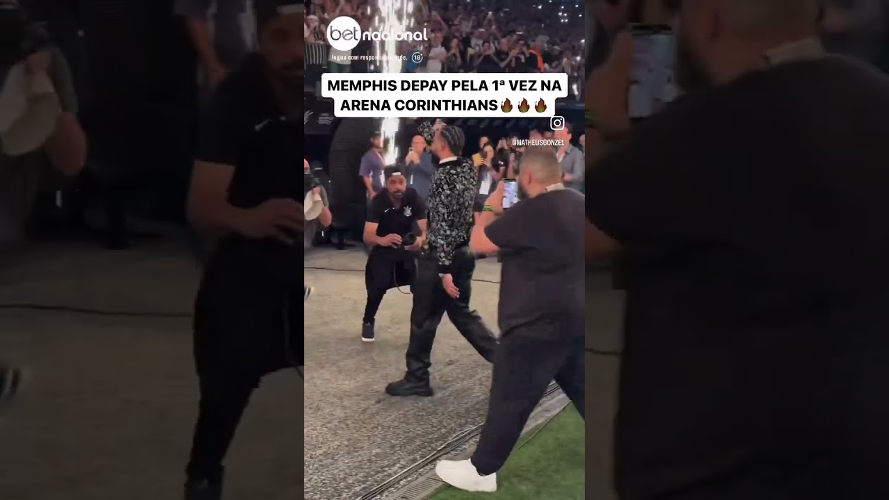 Apresenta&ccedil;&atilde;o de Memphis Depay no Corinthians