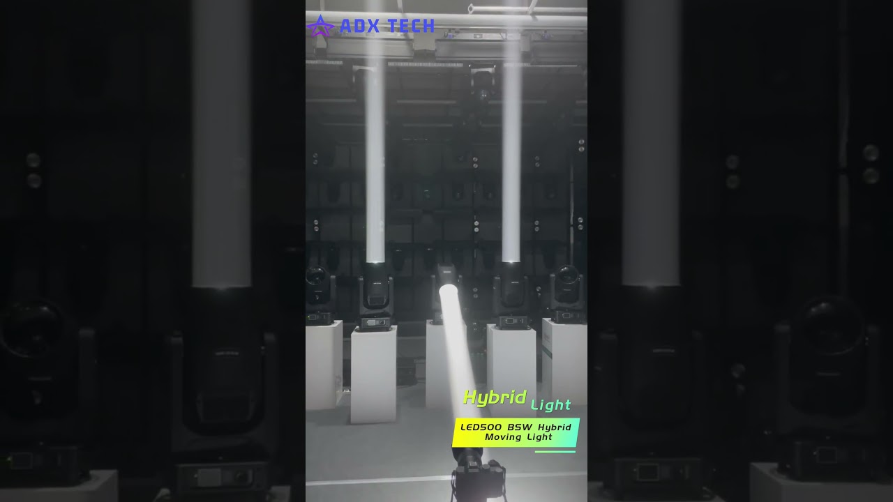 Hybrid (Spot / Beam / Wash) - Moving Lights LED500 Light Source #iluminacao #lightingdesign