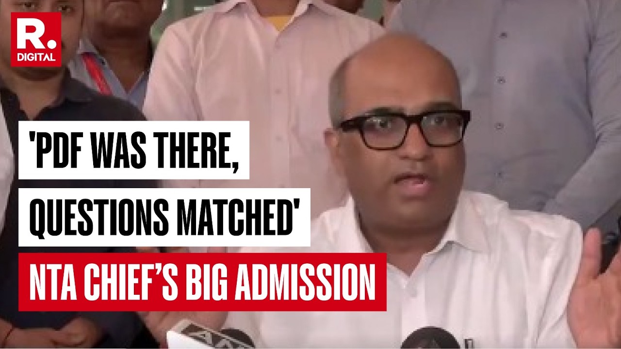 NEET UG Paper Leak: NTA Chief Confesses WhatsApp PDF Breach, CBI Probe & Fast Re‑Exam Timeline