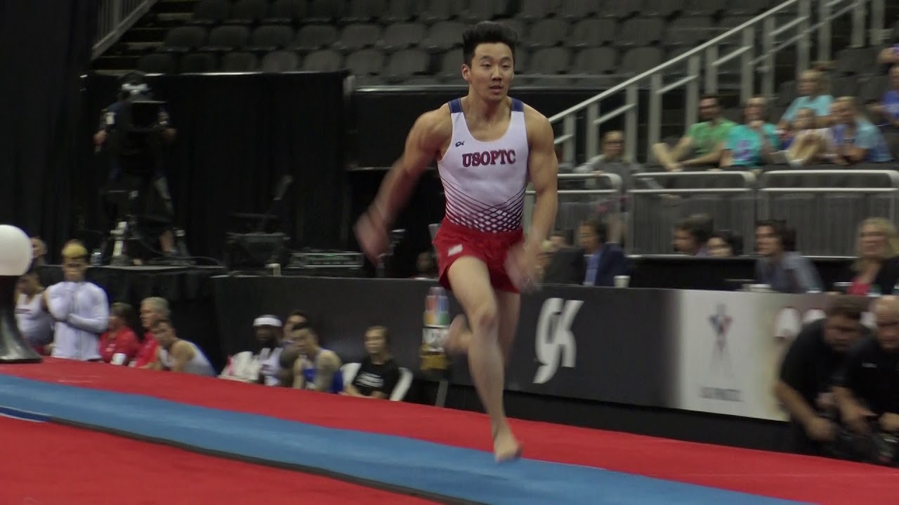 Kanji Oyama &ndash; Vault &ndash; 2019 U.S. Gymnastics Championships &ndash; Senior Men Day 1