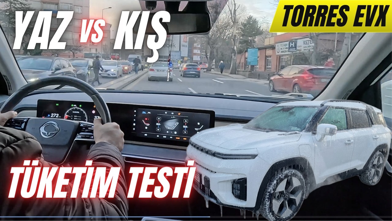 Ankara Kışında Gerçek Menzil Testi! Yazın 14,4 kW’tı… Kışın Kaç Yaktı? ❄️🔋