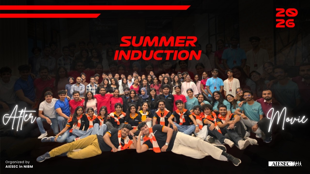 Summer Induction 26.27 After Movie | AIESEC in NIBM