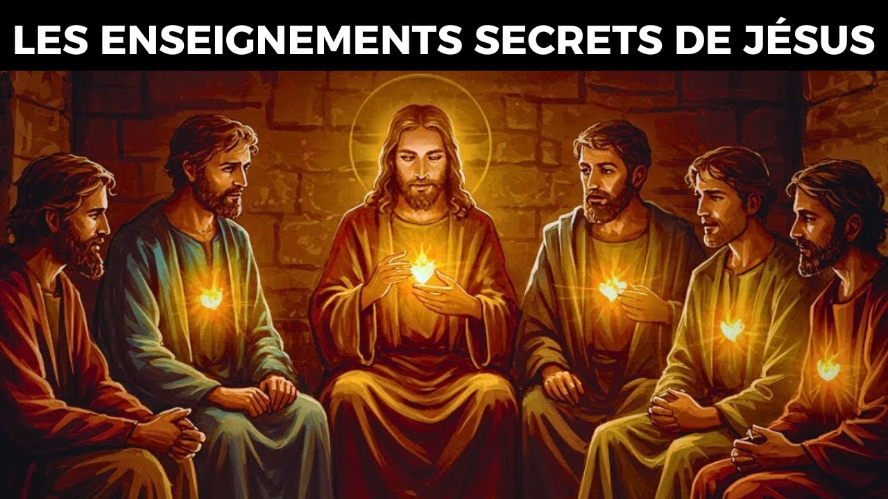 Les secrets que J&eacute;sus transmettait seulement aux disciples en priv&eacute;