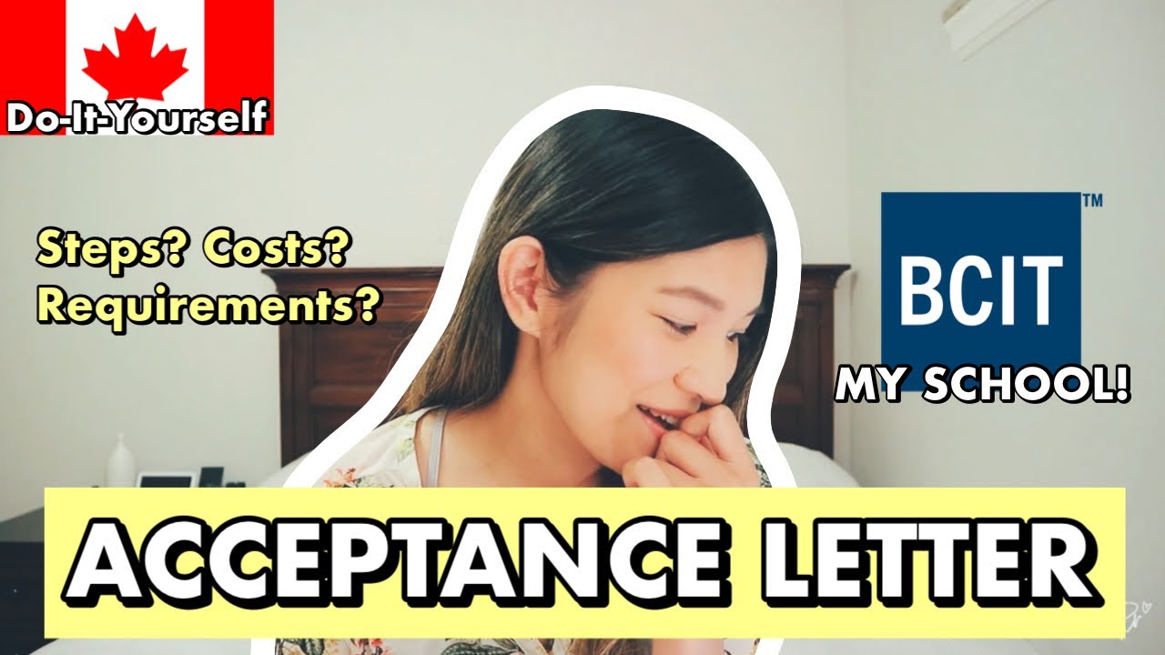 How I Got My Letter of Acceptance to BCIT | Study in Canada