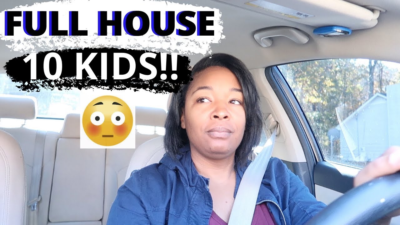 HOUSE FULL!! | WE HAVE 10 KIDS!! | BLACK FAMILY VLOGS