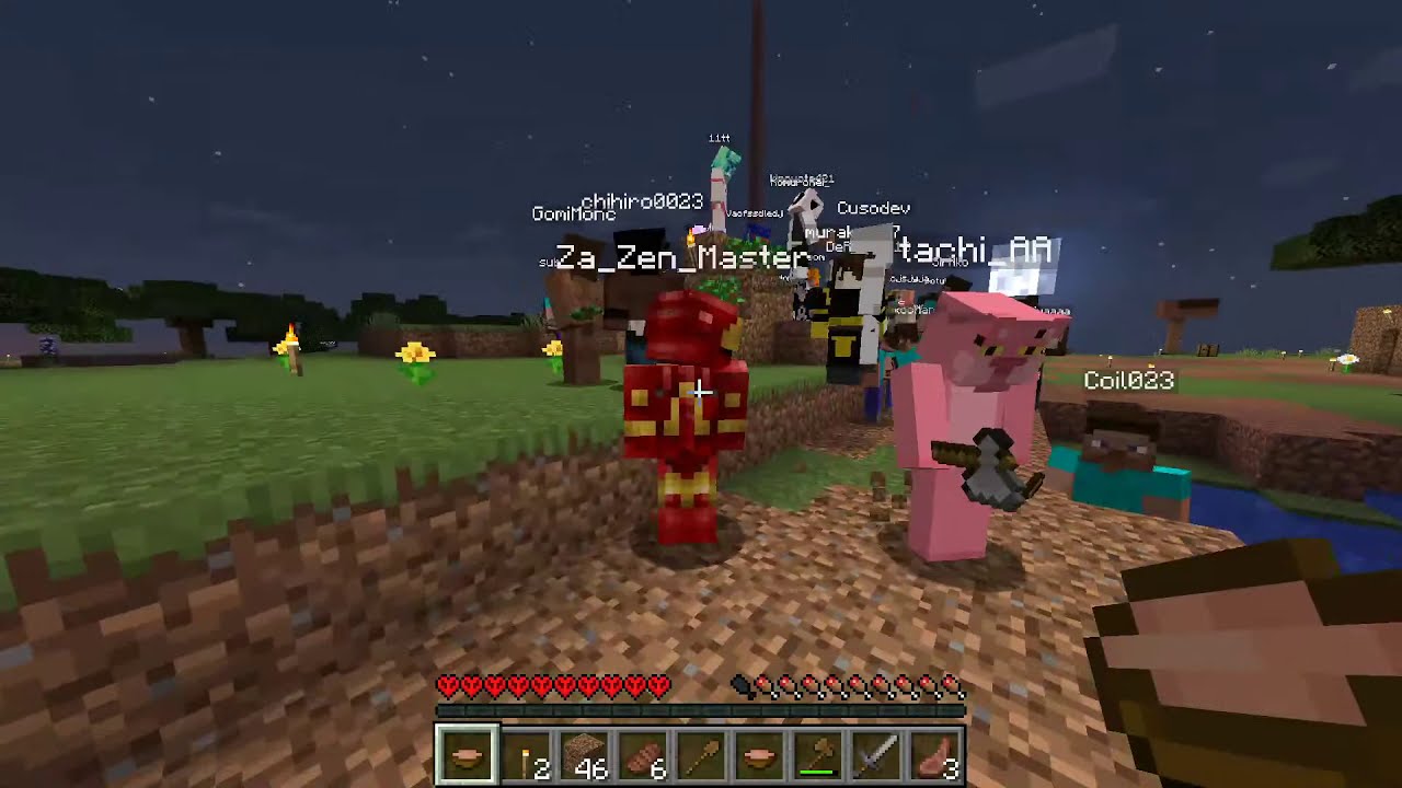 minecraft ハードコアwith視聴者１００人
