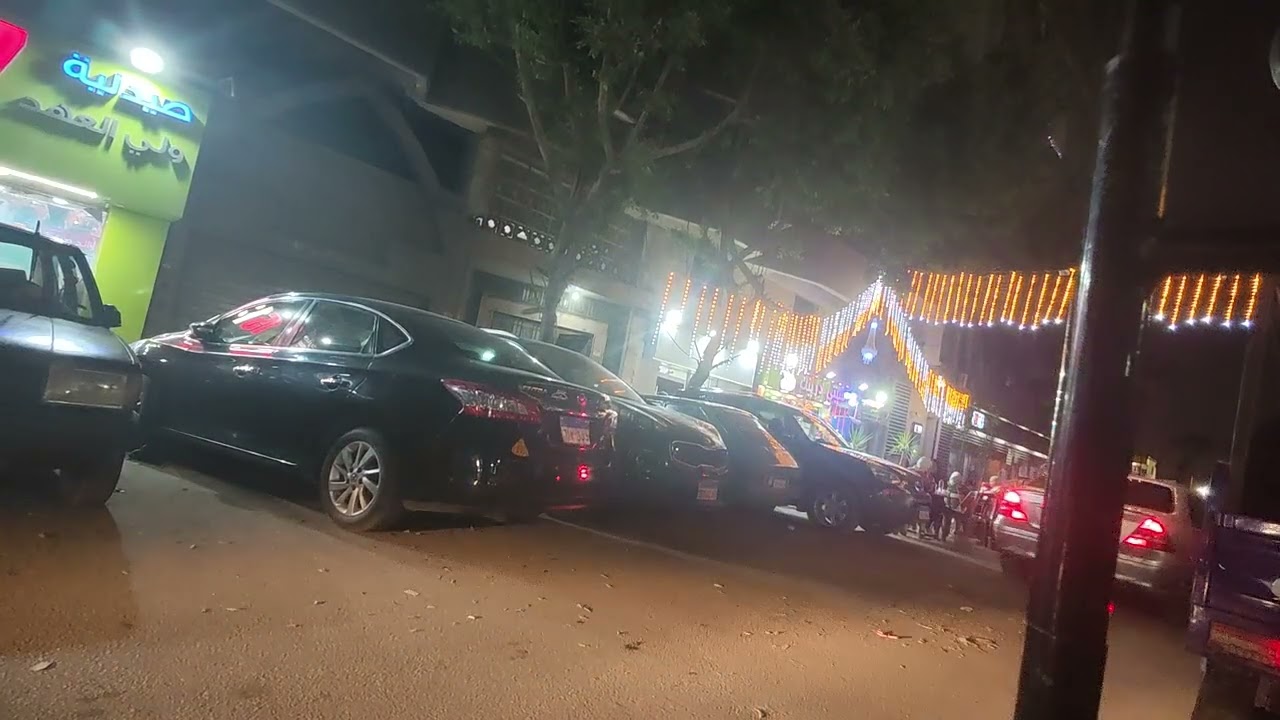 ليالي رمضان في حدائق القبه  السراي مول وولي العهد والمليحه