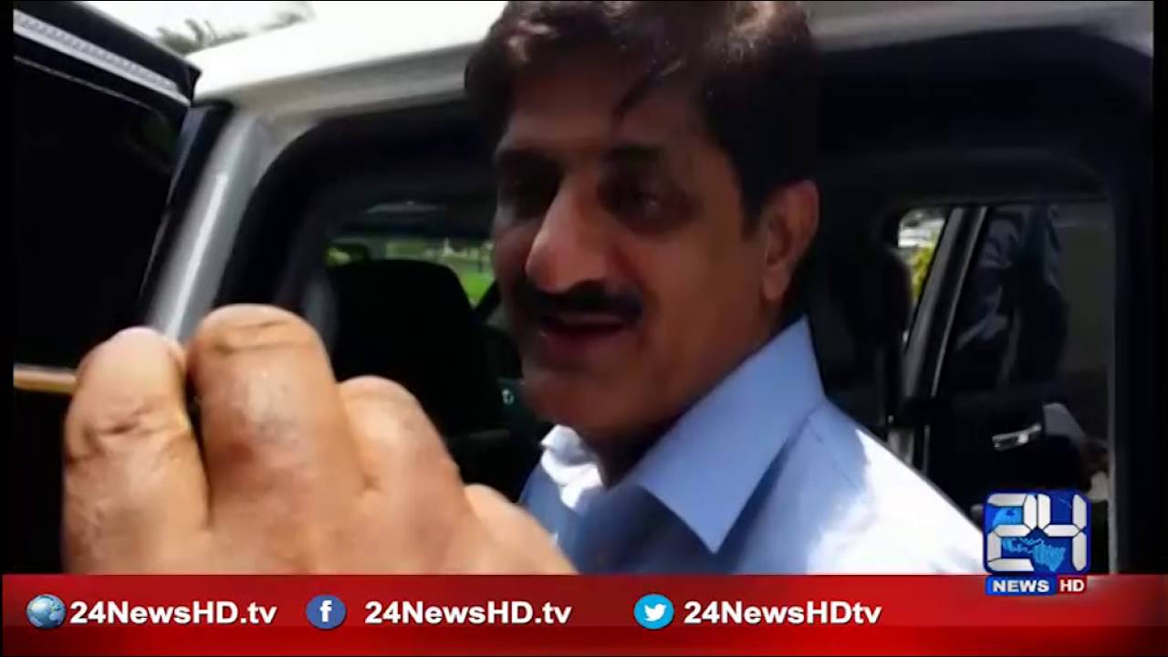 24 Report : Qaim Ali Shah will submit his resignation to Bilawal