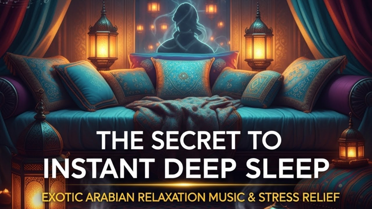 The Secret to Instant Deep Sleep | Exotic Arabian Relaxation Music & Stress Relief