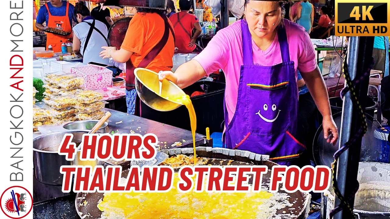 4h THAILAND STREET FOOD MARATHON 🇹🇭