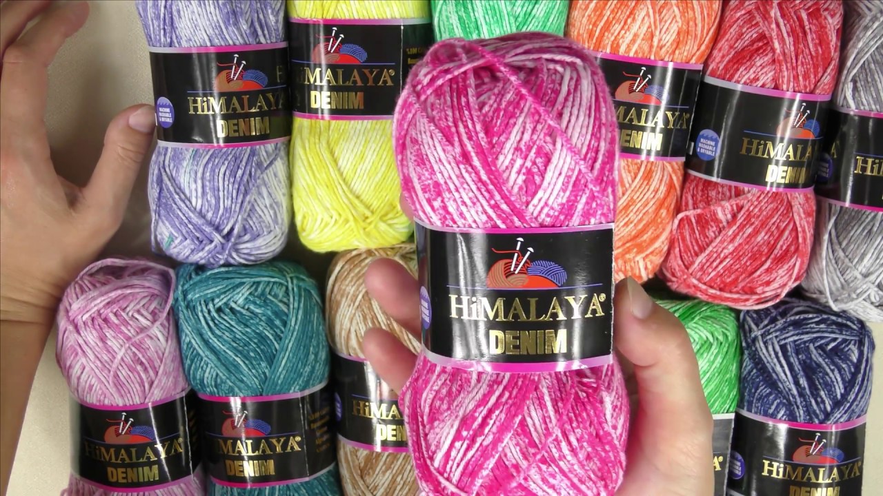 Kilka słów na temat włóczki... Himalaya Denim