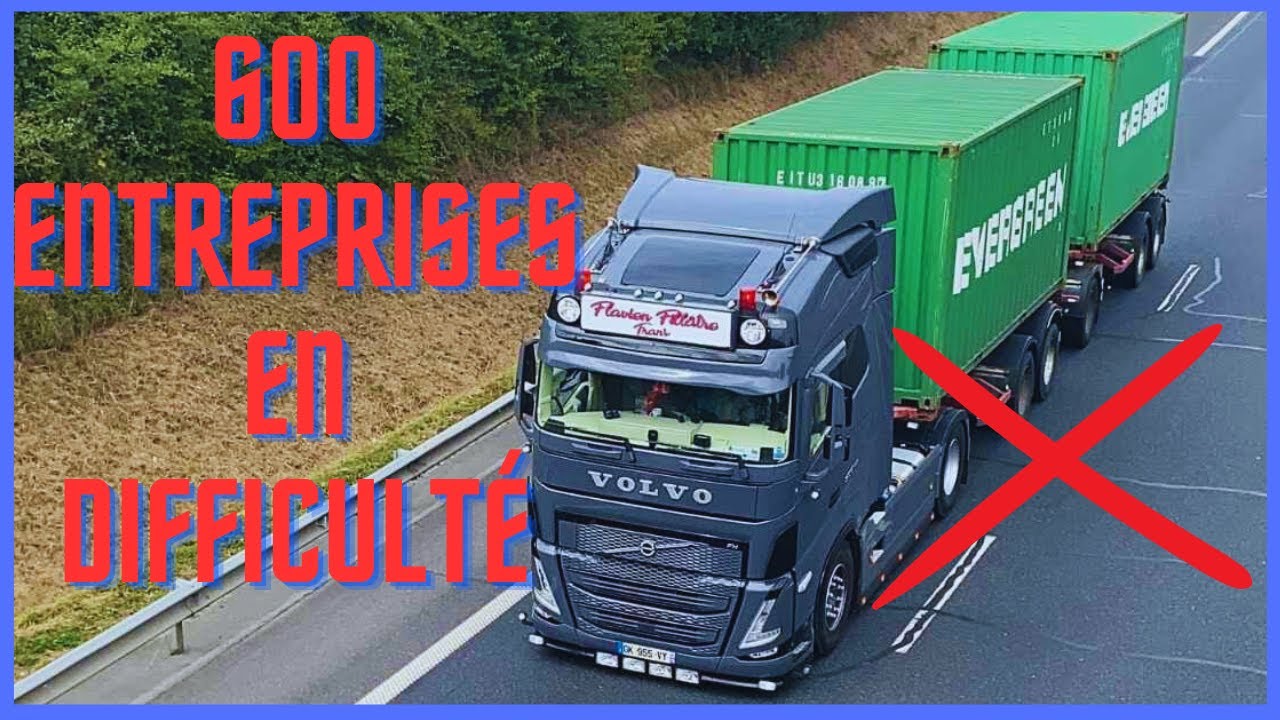 600 entreprises dans le transport routier sont sur le point de fermer (mon avis sincère)