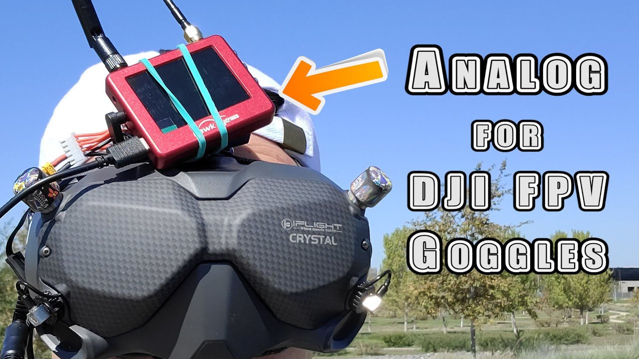 Analog Solution for DJI FPV Goggles // Hawkeye Flight Master II 📺