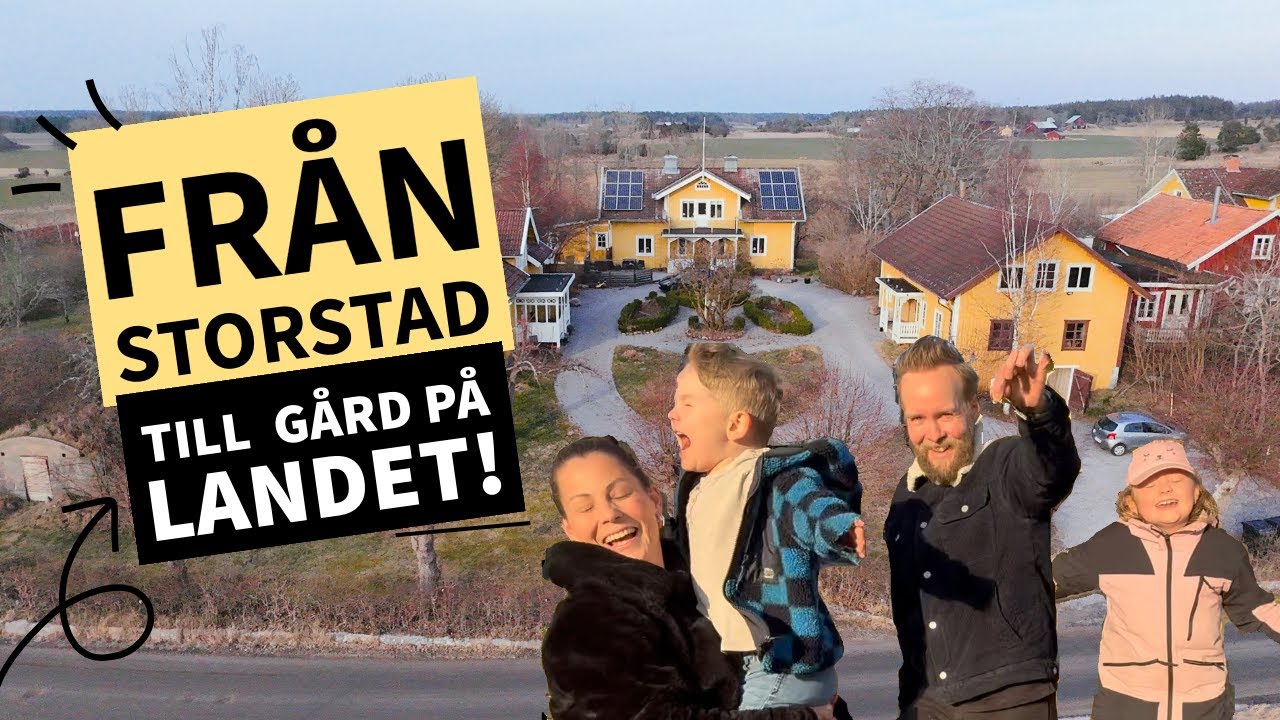 Vi byter Storstad mot Lantliv &ndash; Vad har vi gjort?!