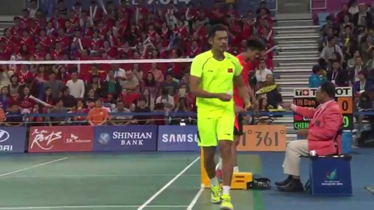 [HD] F - 2014 Asian Games - MS - LIN Dan vs CHEN Long