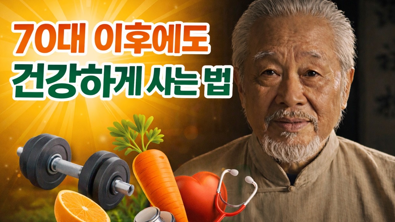 70대 이후에도 건강하게 사는 법 – 의사가 말해주지 않는 진짜 비밀