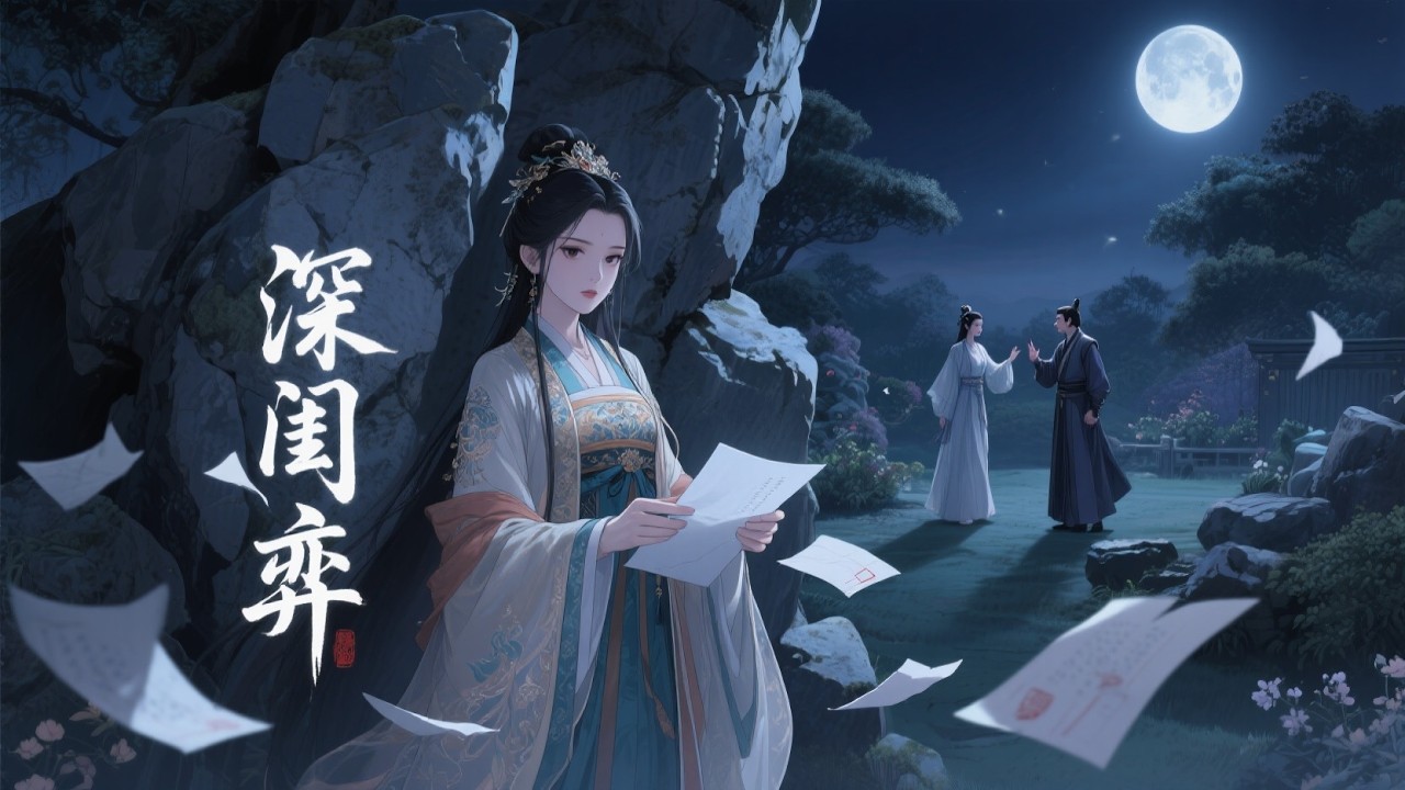 【古风言情】上新啦✨《深闺弈》漫剧故事，她是最会藏拙的棋子，也是最狠的执棋人。挑拨、设局、借刀杀人，苏晚棠亲手砍下阮漱玉的头颅，世子为她甘赴火海。当所有人都以为她是被争抢的弱者，她已在灰烬中洗净双手…