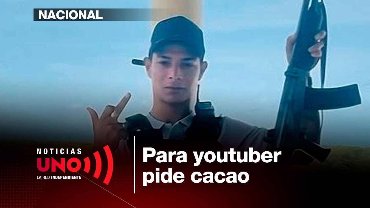 Youtuber armado pide pista en diálogos de la banda de Hernán Giraldo | Noticias UNO