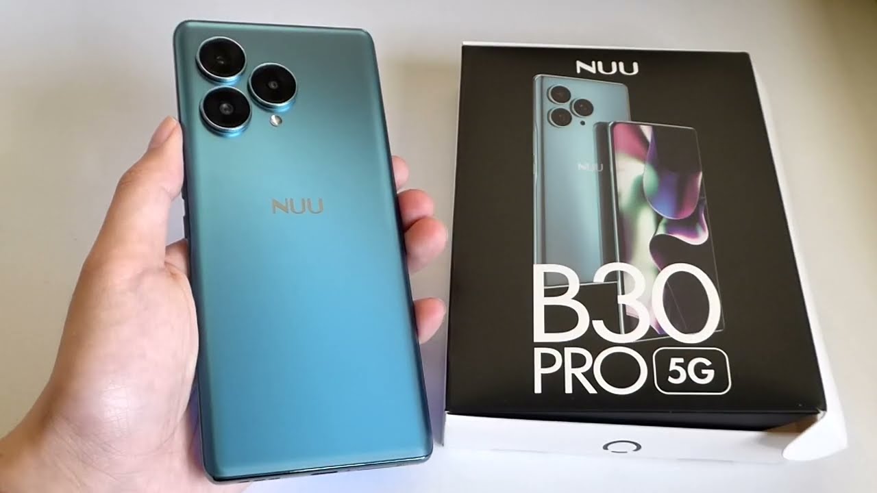 ОБЗОР: Смартфон Nuu B30 Pro 5G &mdash; впечатляющий изогнутый AMOLED-дисплей с частотой обновления 120 Гц и Dimensity 7050! (108 МП)
