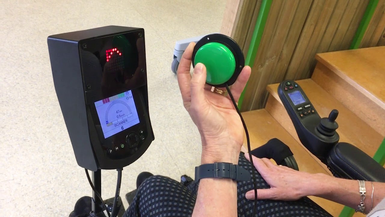 Single switch scanner demonstration