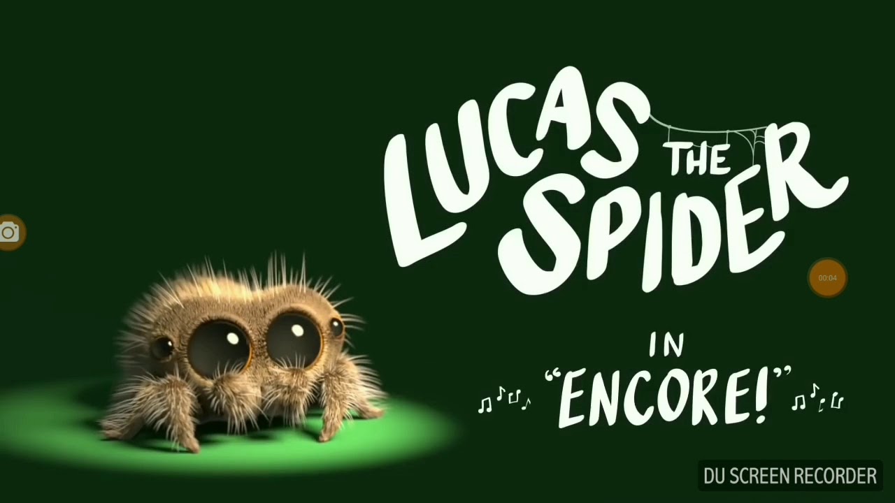 Lucas the spider in encore!