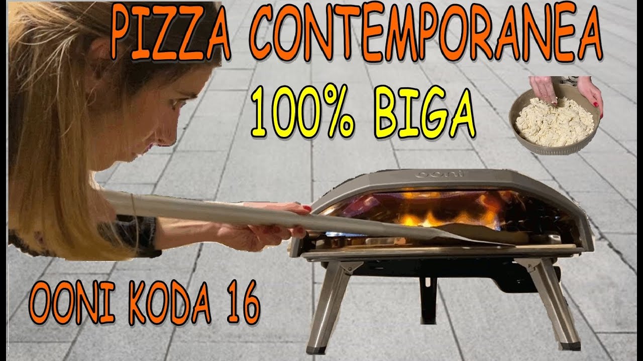 100 % BIGA Pizza Napoletana Contemporanea - in OONI KODA 16