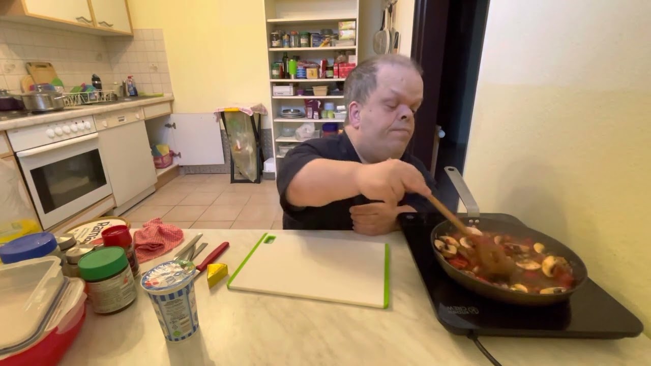 Geschnetzeltes Gemüse mit Spaghetti Nudeln 🍜