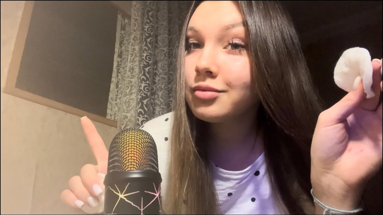 АСМР ✨Болталка о вузе с ватными дисками✨