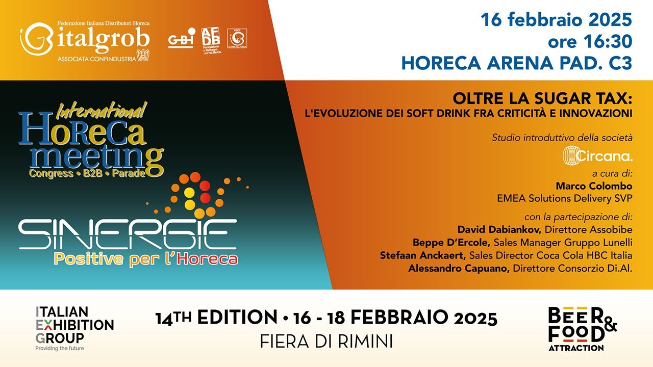 Oltre la Sugar Tax domenica 16 febbraio 2025