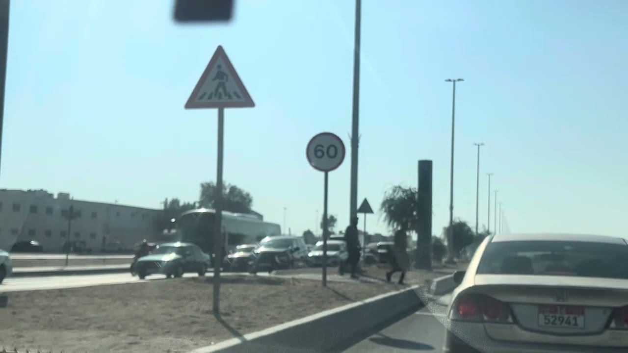 نموذج امتحان سواقة شارع  راسب 😩😳بالمصفح ابوظبي الامارات 2024  تعرف على الأخطاء  مع منى 0559654847