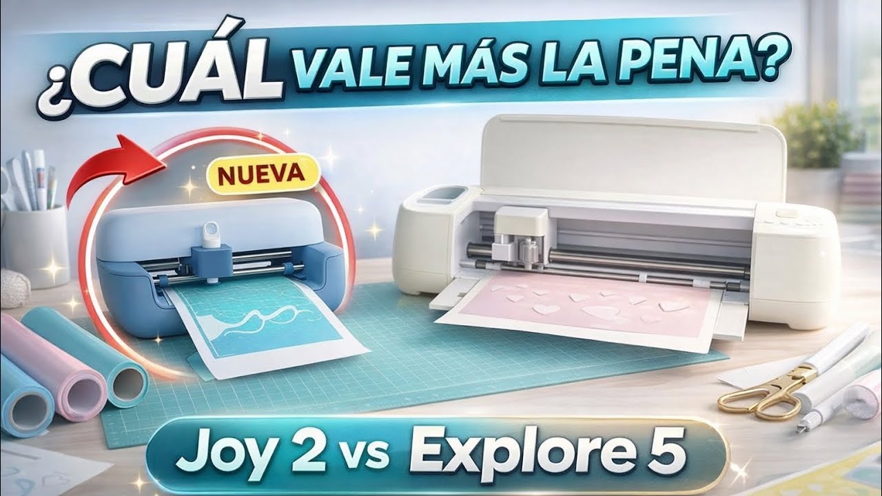 LO NUEVO DE CRICUT 5 otra Maquina de corte ¿vale la pena? #cricutjoy