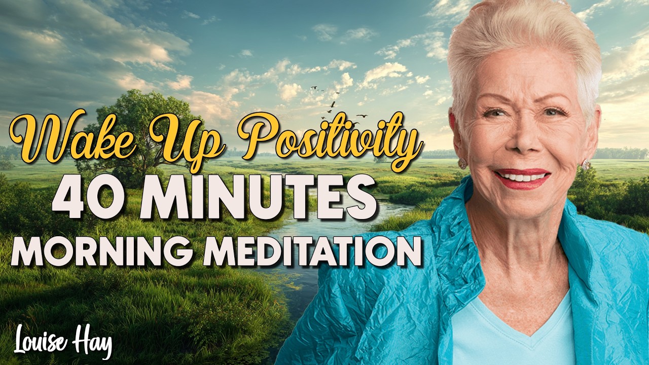 Wake Up Positivity! Louise Hay’s 40-Min Morning Motivation & Powerful Meditation