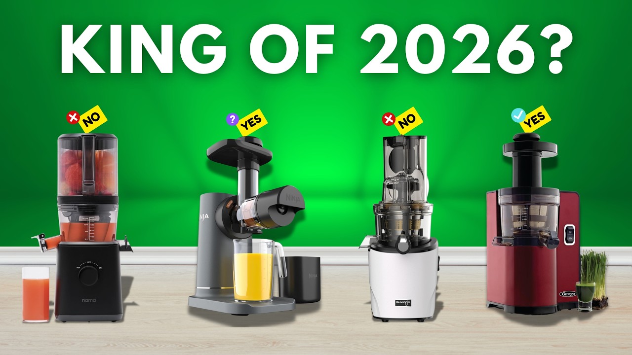 Best Cold Press Juicers 2026 [watch before you buy]
