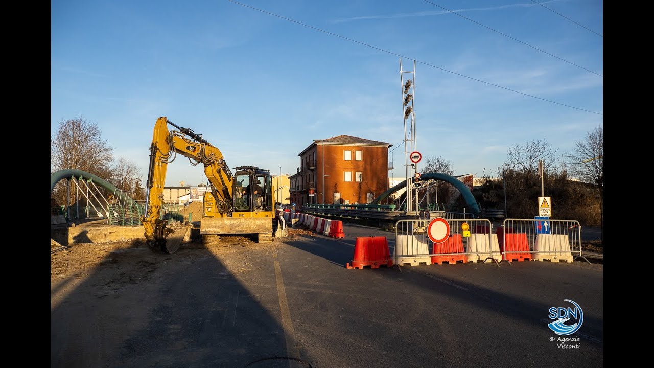 Novara: chiuso totalmente al traffico il ponte del Terdoppio