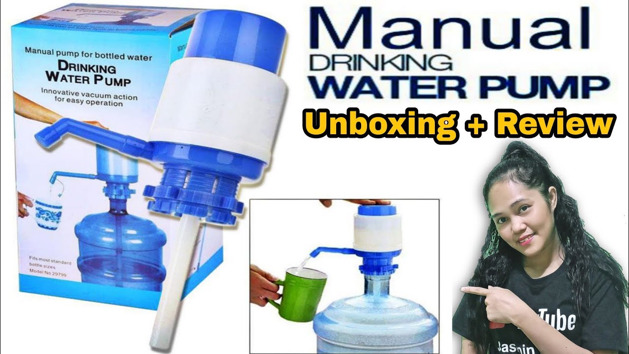 Murang Manual Drinking Water Pump |Unboxing and review Shopee