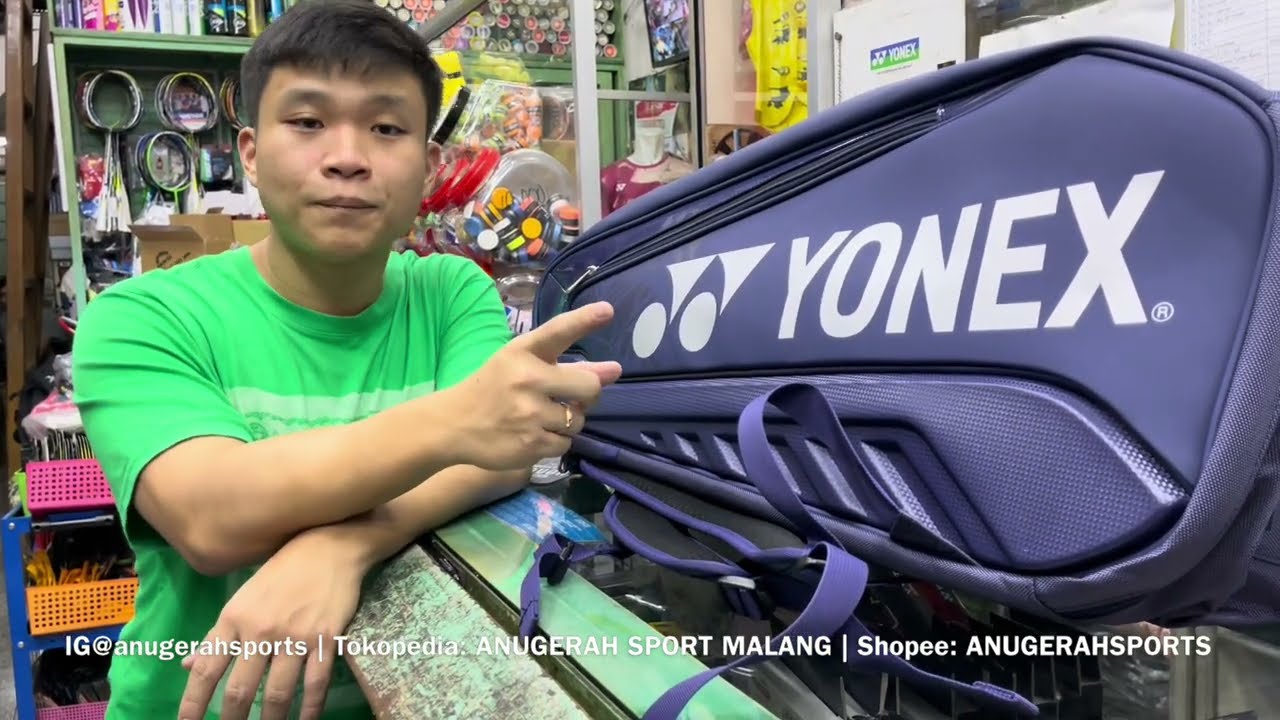 REVIEW Tas Badminton YONEX EXPERT TOURNAMENT BAG 6 PCS BA 02526 EX - TERBARU 2025
