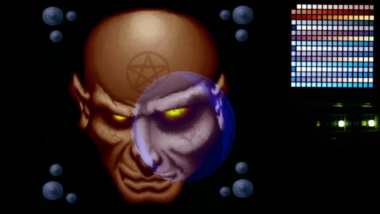 VGA palette usage of Future Crew Second Reality (1993)