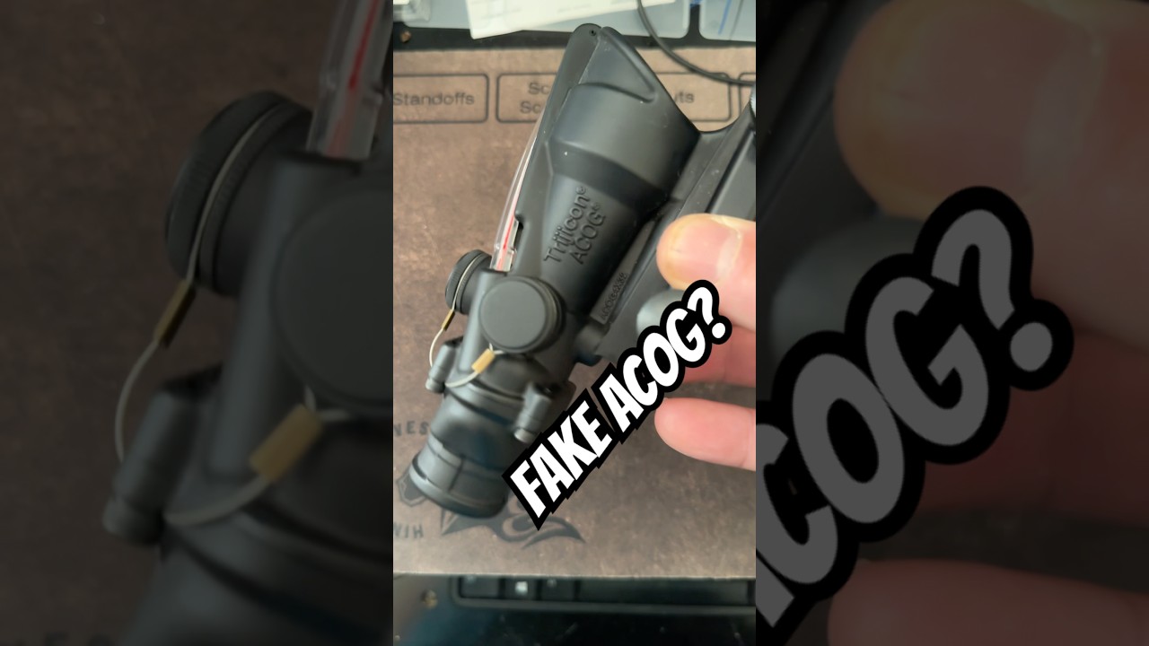 Is this Trijicon ACOG Fake or Real?