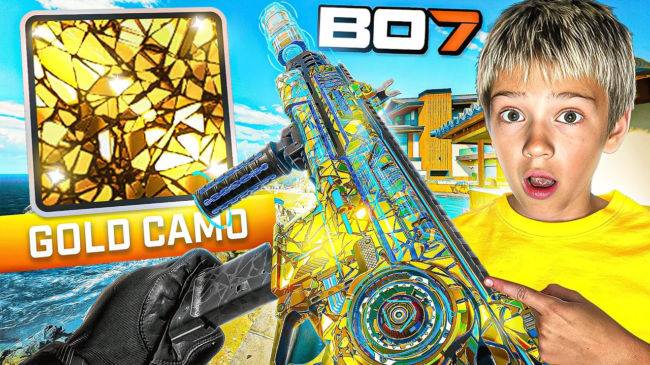 The #1 KID UNLOCKS GOLD Camo On The Peacekeeper and Gives Best Class In Black Ops 7