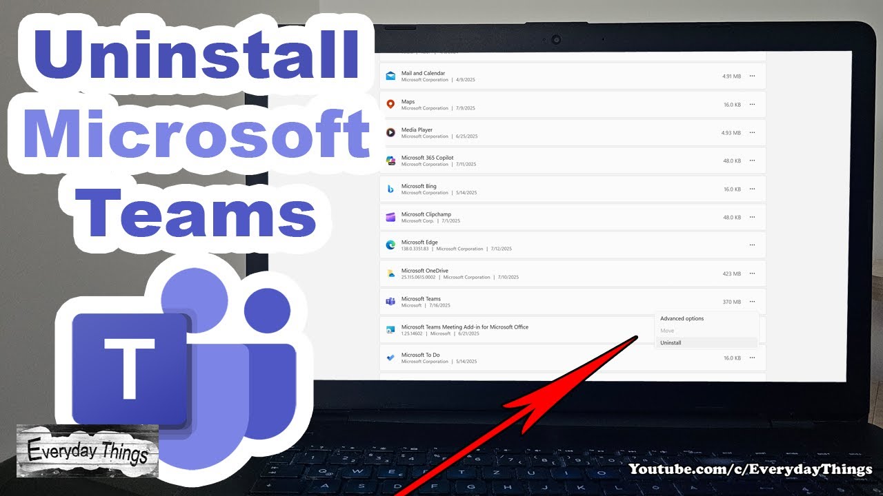 How to Uninstall Microsoft Teams on Windows PC