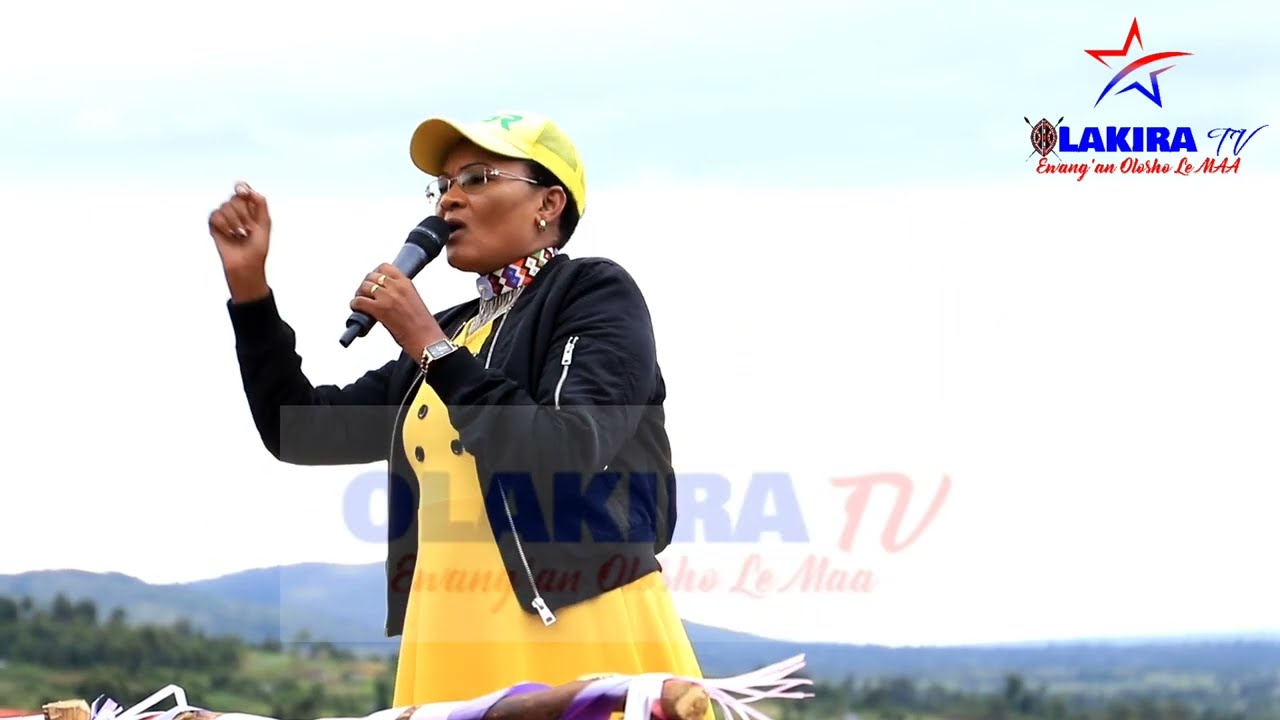 Narok UDA Women Rep Aspirant Rebecca Tonkei Speaks fluent Kalenjin at Ilmotiok Narok West